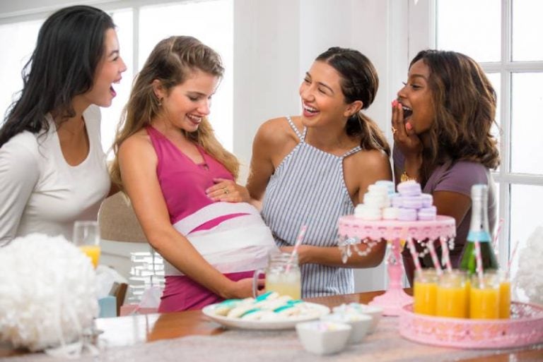 Lustige Baby Shower