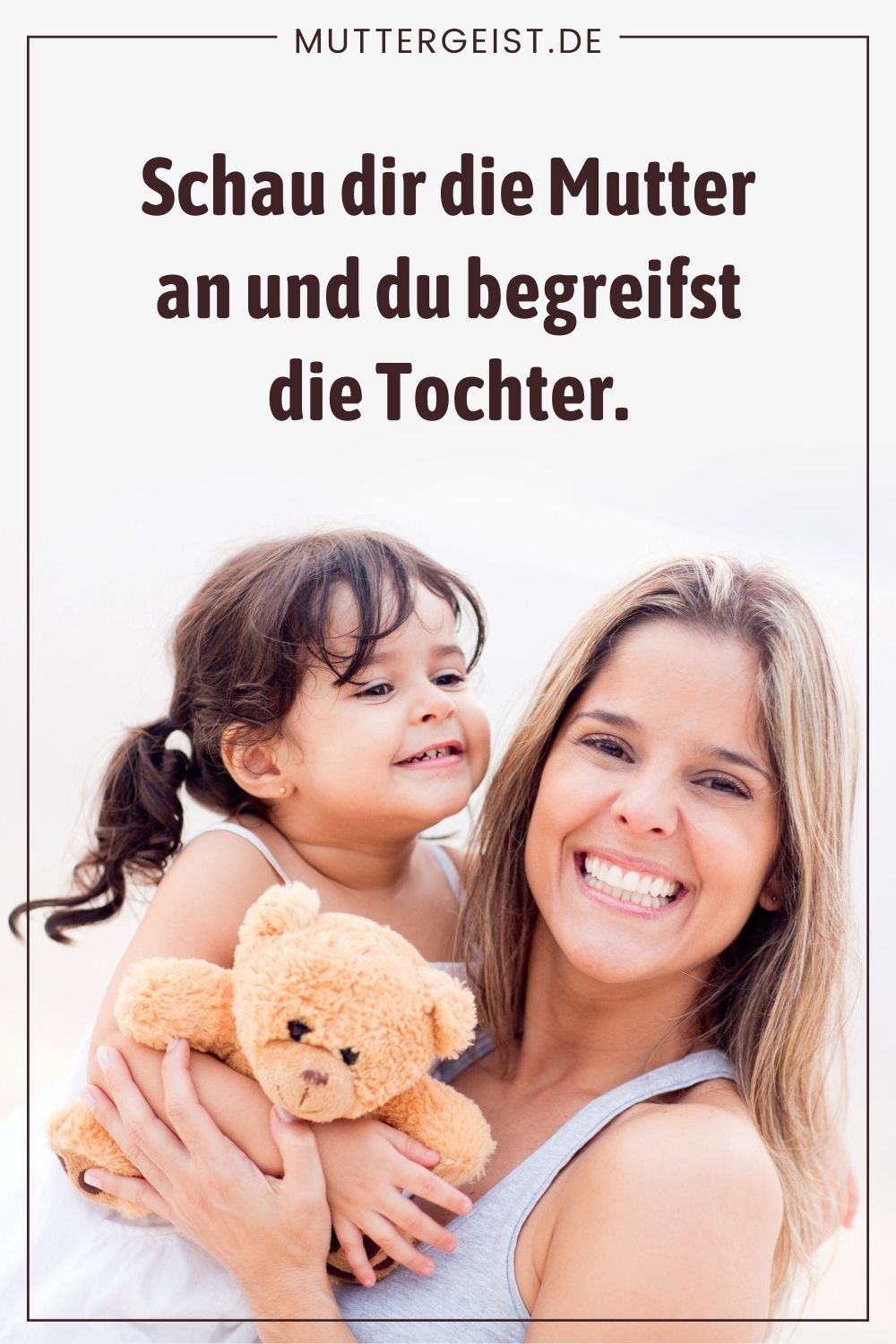 Mutter-Tochter Sprichwörter aus dem Ausland