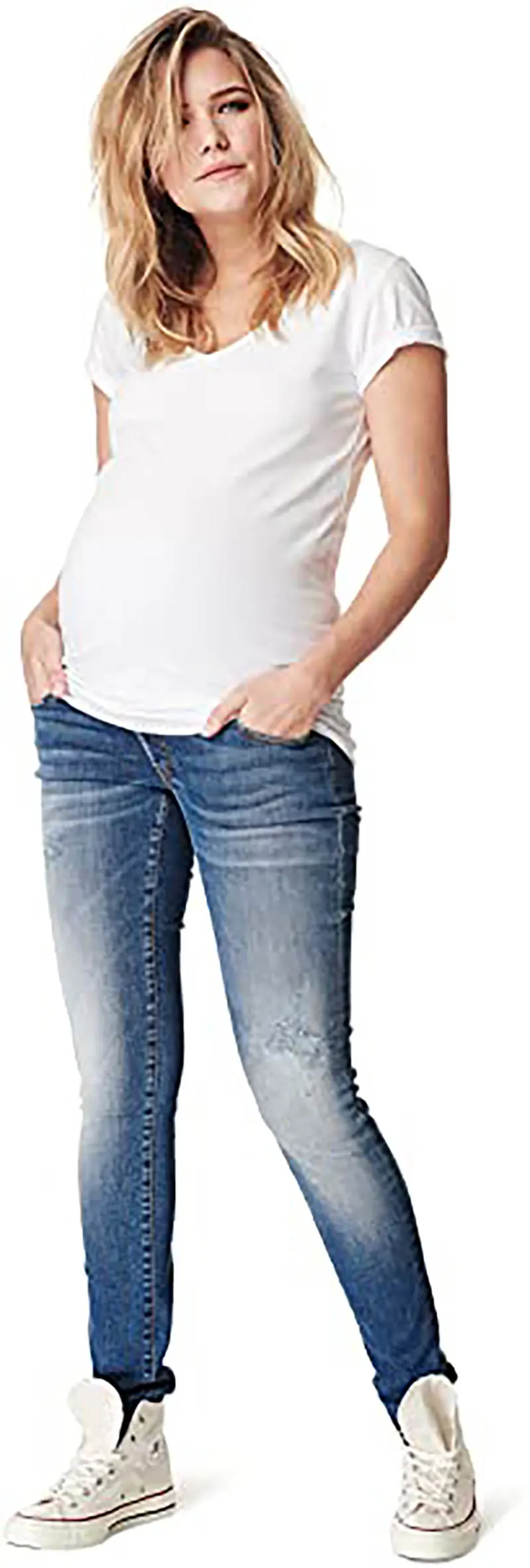 Noppies Damen Umstandsjeans