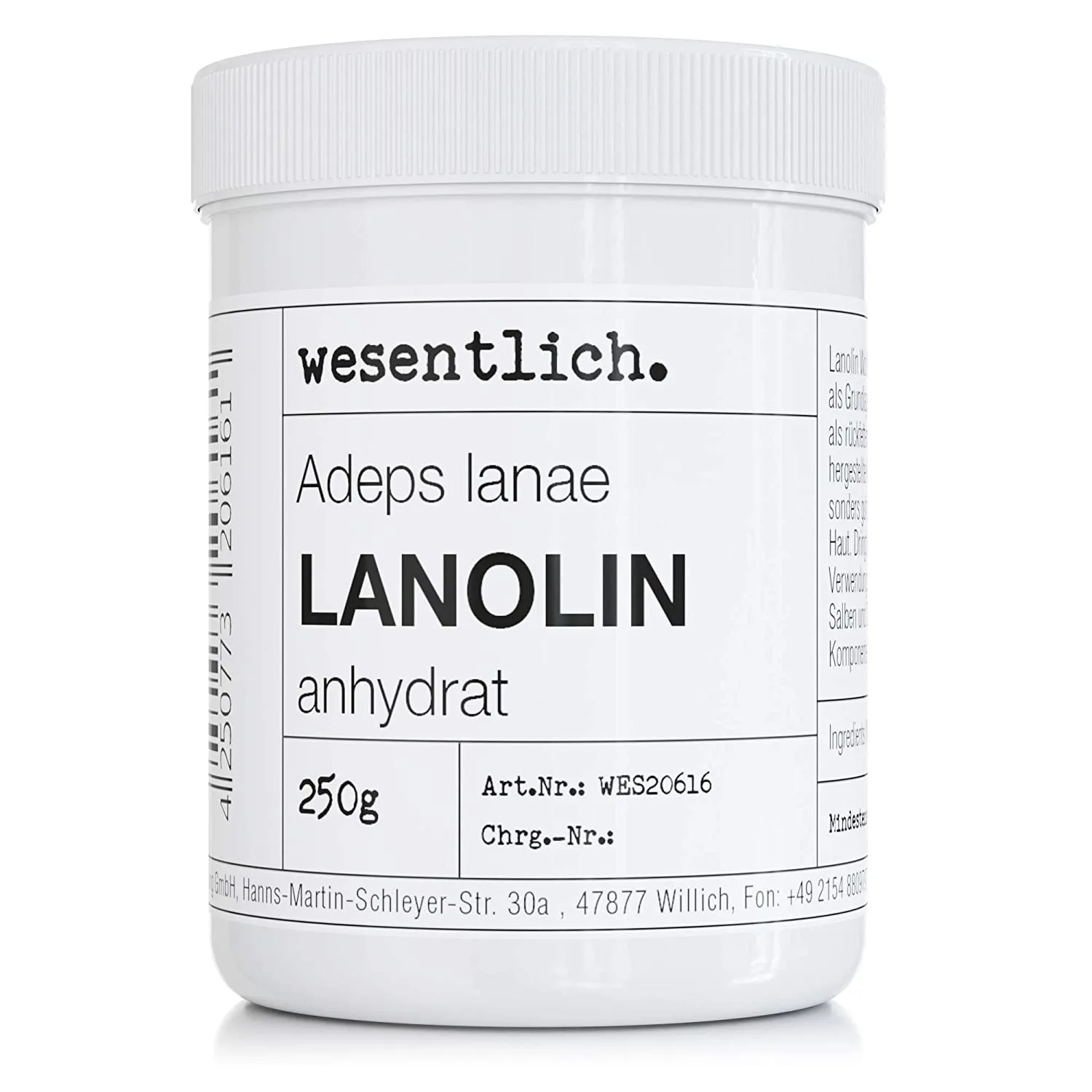 Lanolin Wollfett anhydrat