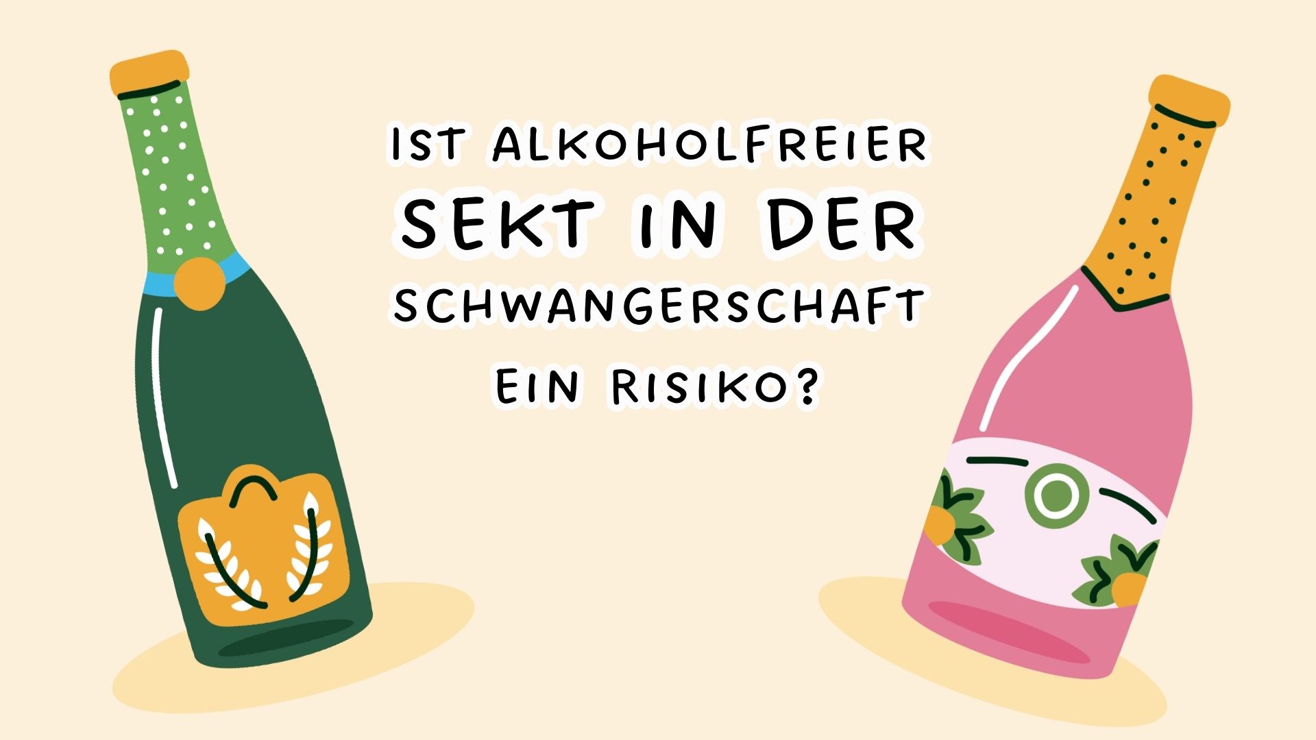 Ist alkoholfreier Sekt in der Schwangerschaft ein Risiko