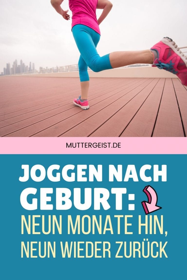 Joggen Nach Geburt Neun Monate Hin, Neun Wieder Zurück