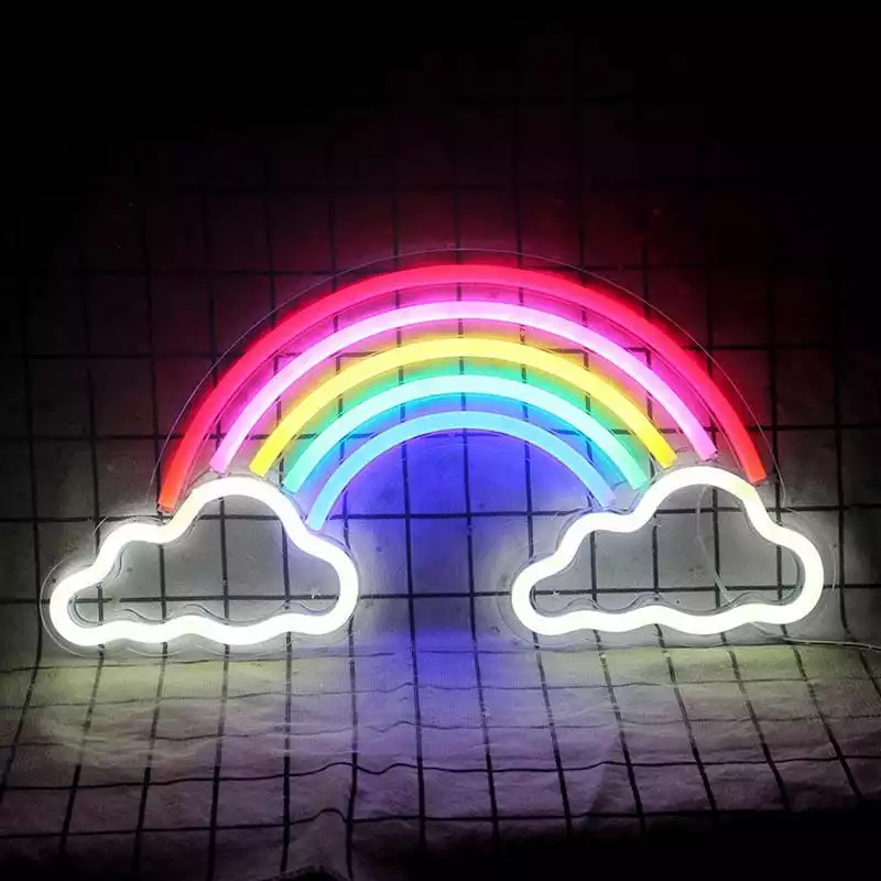 LED-Regenbogen-Leuchtreklamen
