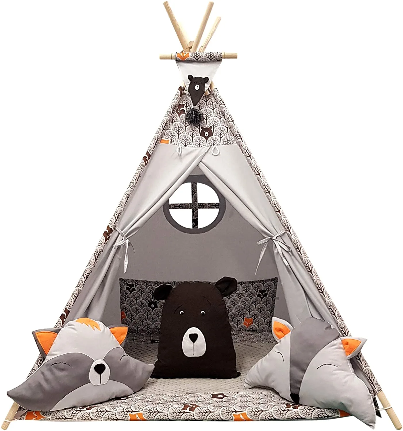 Izabell Spielzelt Teepee Tipi Set