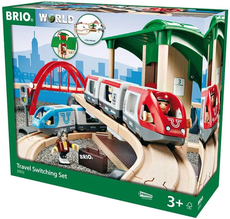 BRIO Gro&szlig;es Bahn Reisezug Set