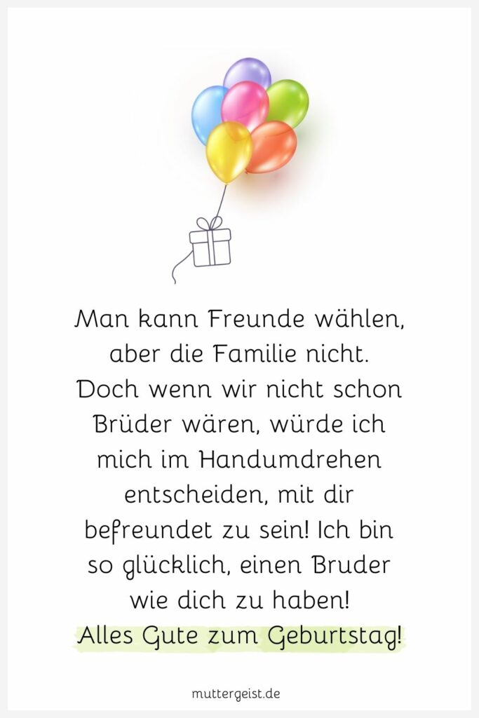 Geburtstagswünsche Bruder Originelle, Schöne Und Lustige Sprüche