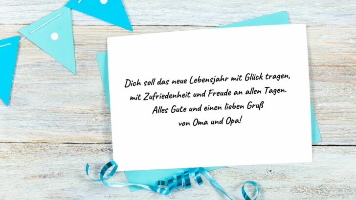 Geburtstagswünsche fürs Enkelkind – Oma und Opa gratulieren zum Geburtstag