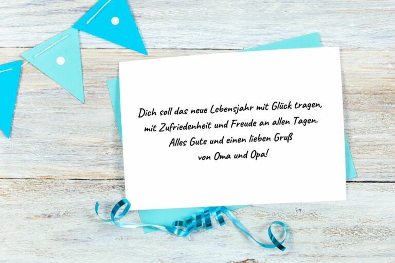 Geburtstagswünsche fürs Enkelkind – Oma und Opa gratulieren zum Geburtstag