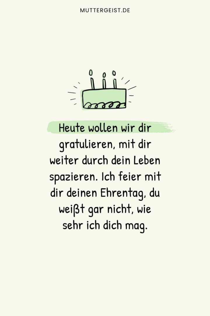 Geburtstagswünsche für Opa von Enkeln und Familie
