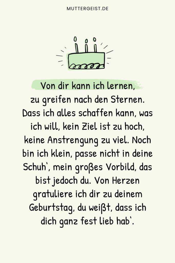 Geburtstagswünsche für Opa von Enkeln und Familie