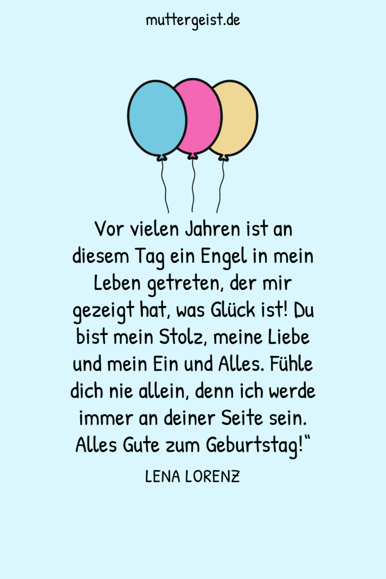 Worte Einer Mutter An Ihren Sohn Zum Geburtstag
