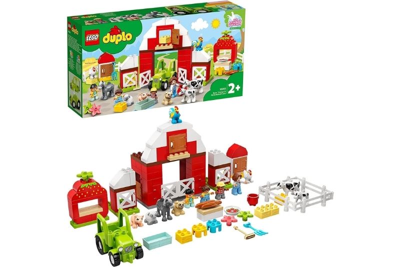 LEGO 10952 DUPLO Scheune, Traktor und Tierpflege