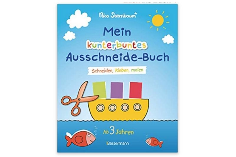 Mein kunterbuntes Ausschneide-Buch