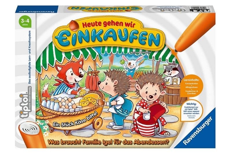 Ravensburger tiptoi Spiel 00041 Heute gehen wir Einkaufen