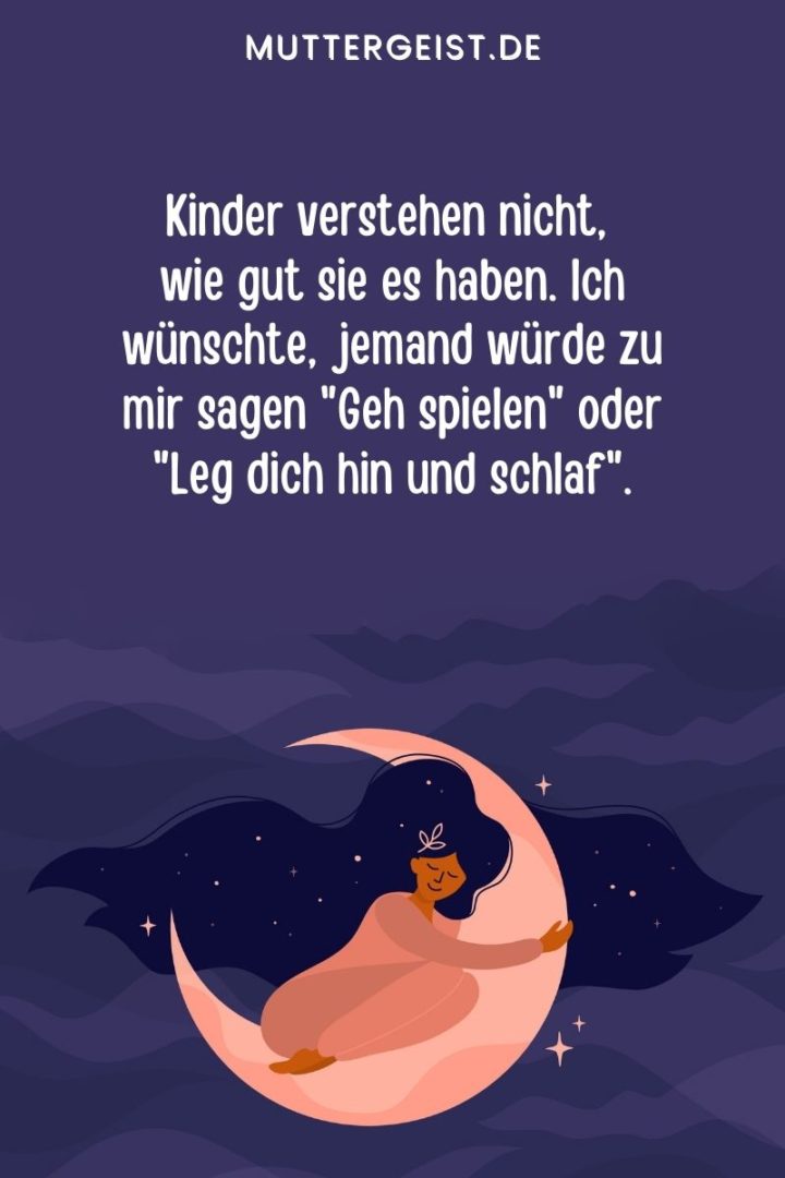 Schlafensprüche Weil Eltern Wissen, Was Schlaf Bedeutet