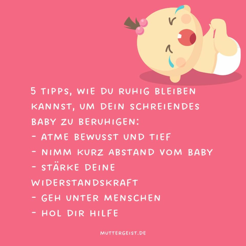 Warum dein Baby abends schreit und was du tun kannst