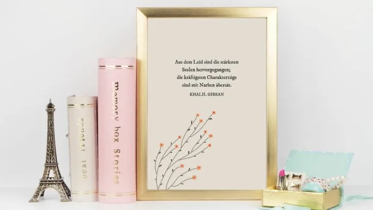 Aufmunternde Sprüche für die Seele zum Lieben und Leben