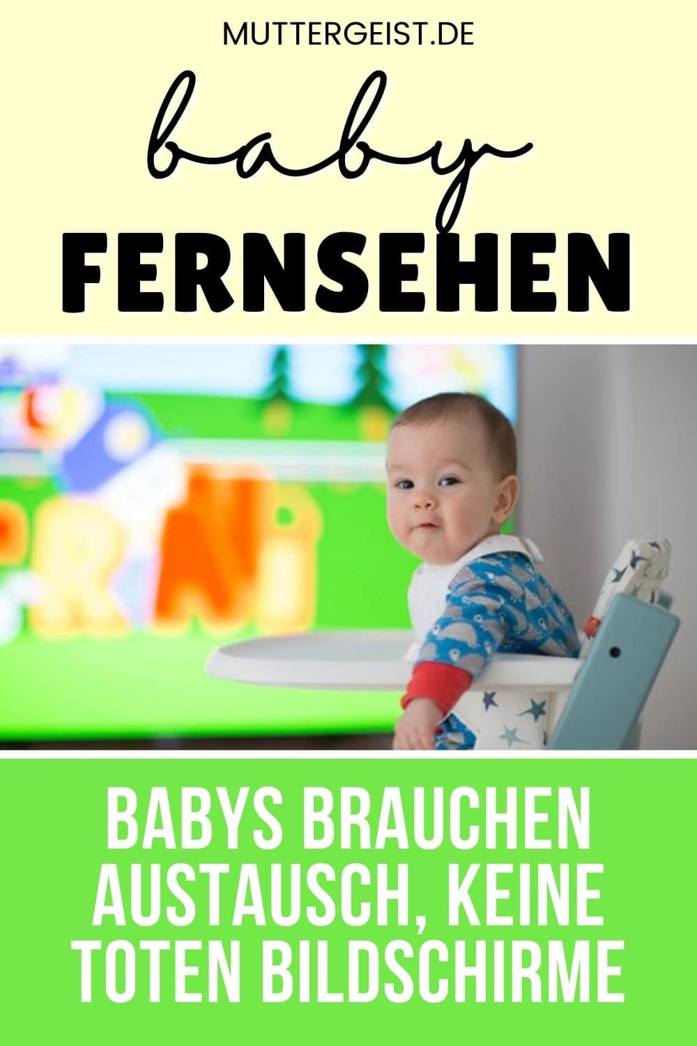 Baby Fernsehen – Babys Brauchen Austausch, Keine Toten Bildschirme Pinterest