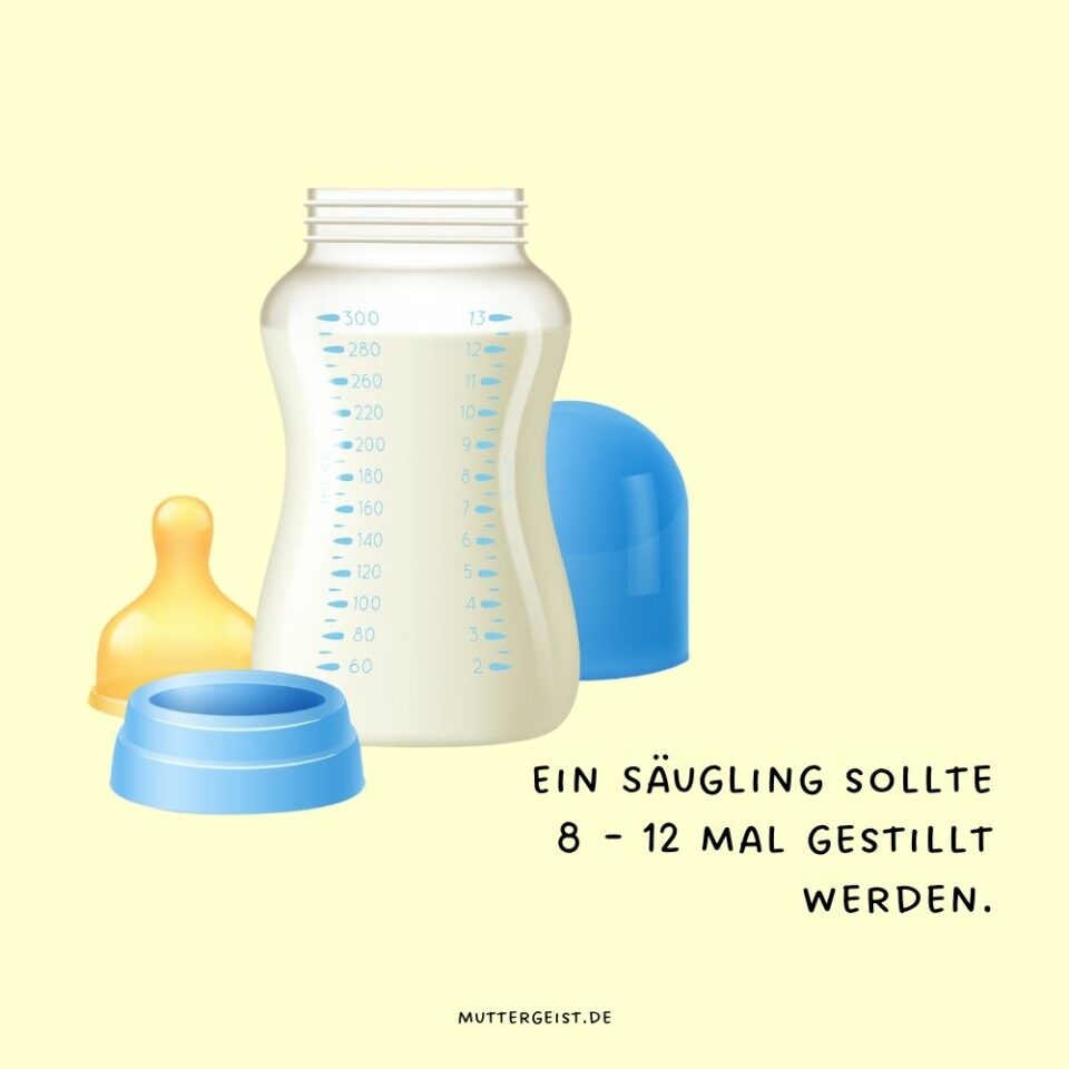 Welche Trinkmenge ist für mein Baby richtig?