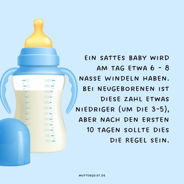 Wie Merke Ich Das Mein Baby Satt Ist Flasche Welche Trinkmenge ist für mein Baby richtig?