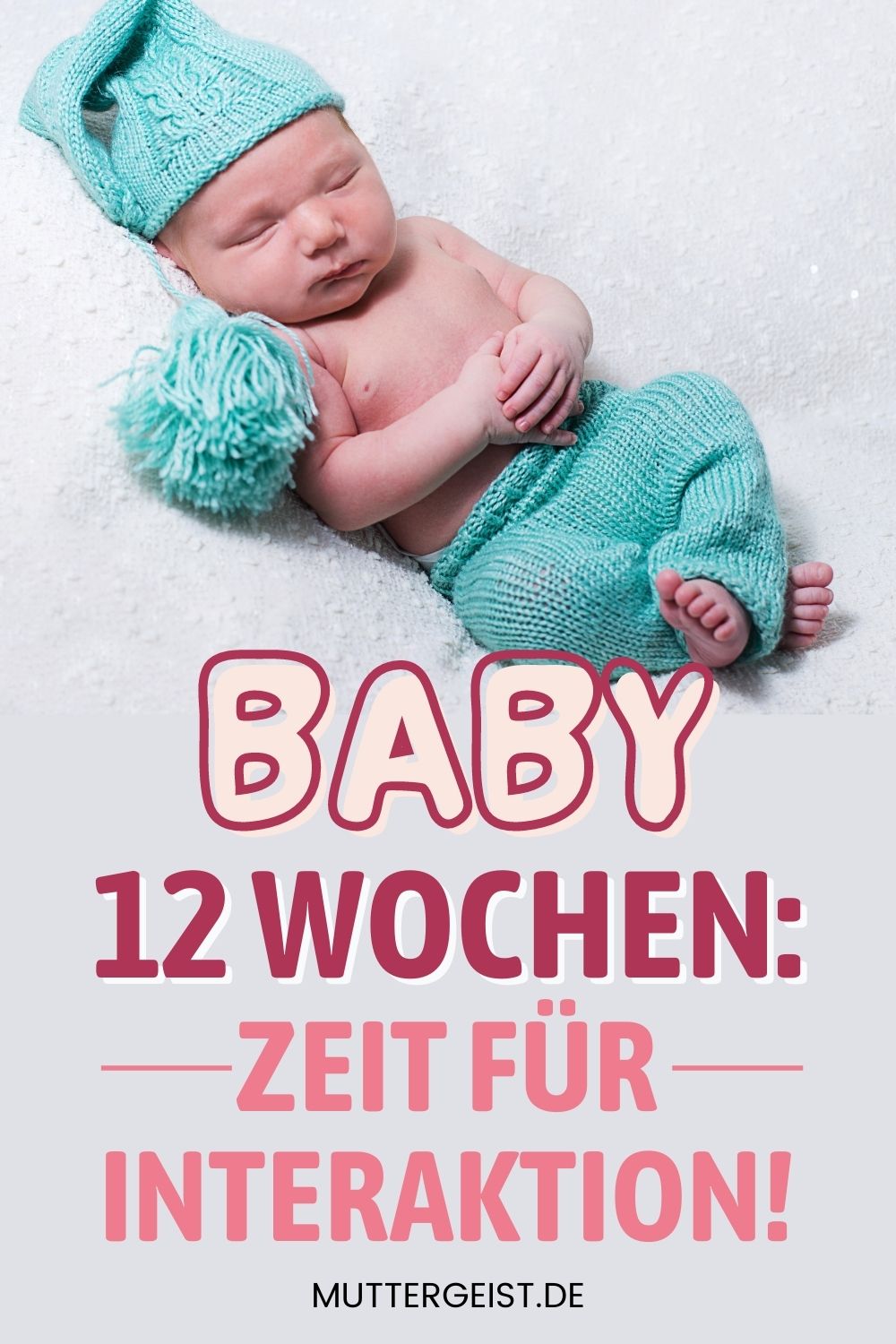 Baby 12 Wochen – Zeit für Interaktion! Pinterest