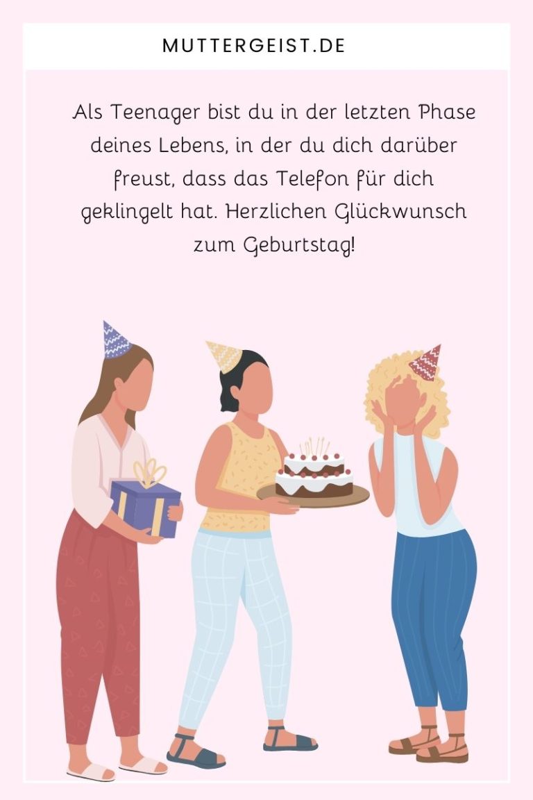 Glückwünsche zum 13. Geburtstag Sprüche für die Umbruchszeit