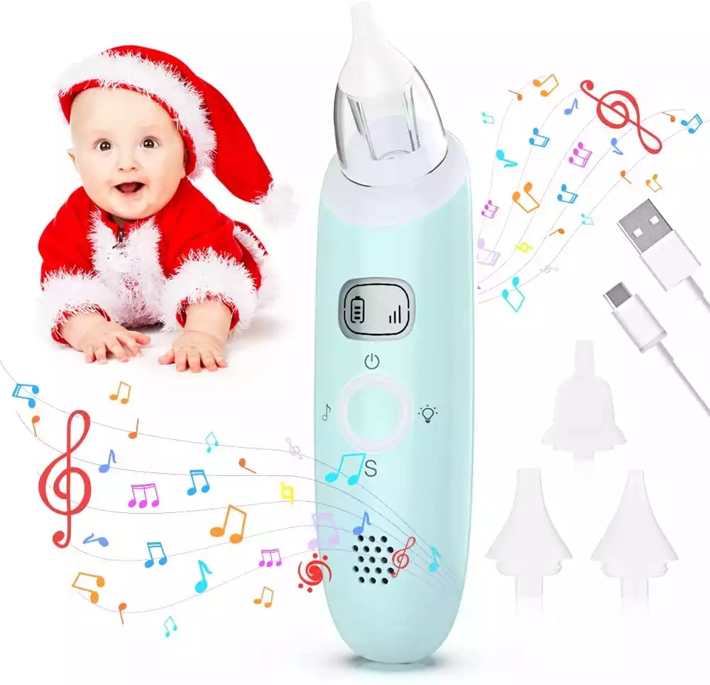 Batteriebetriebener Nasensauger für Babys