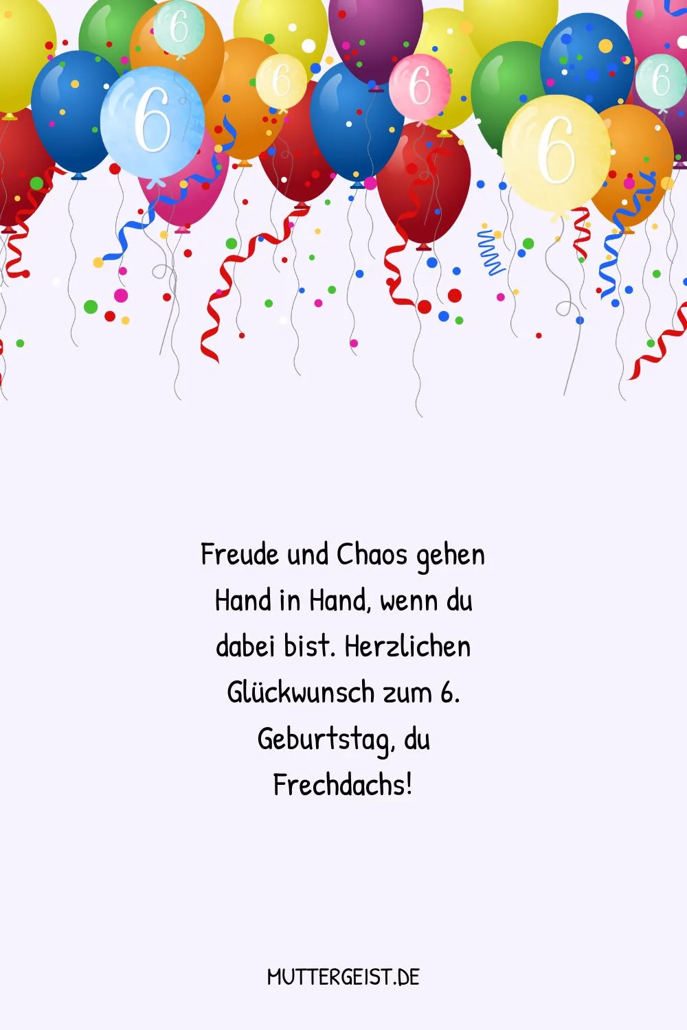 Freude und Chaos gehen Hand in Hand, wenn du dabei bist