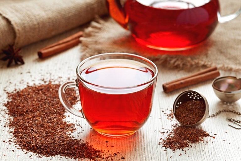 rooibos Tee in der Tasse