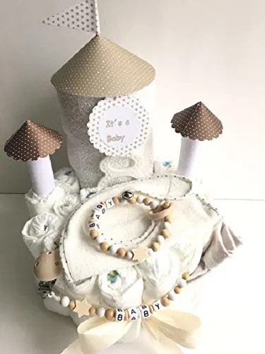 Hangemachte Windeltorte - Schloß