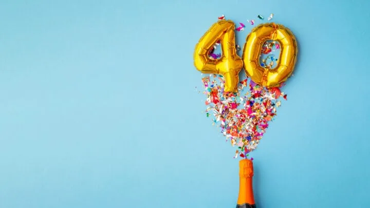 Glückwünsche zum 40. Geburtstag – Für die runde Zahl an der Schwelle
