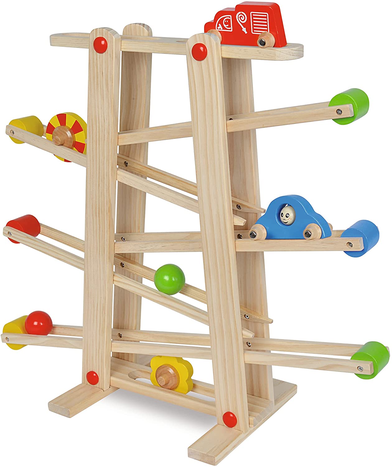 Eichhorn Große Rollbahn aus Kiefernholz