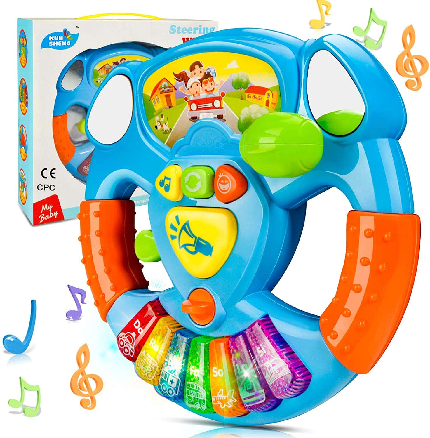 Baby Musik Spielzeug Glocke Ring Telefon Kinder Früh Lernen Lehrreich Spielzeuge 