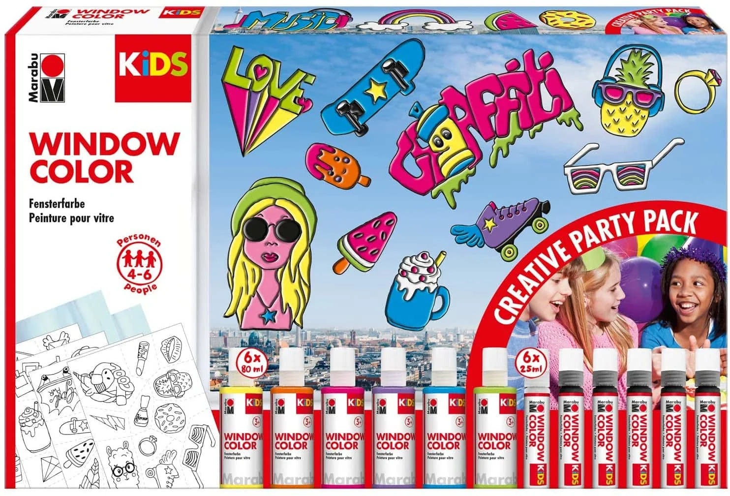 Marabu Kids Fenstermalfarbe