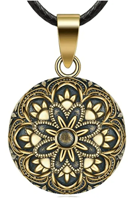 Vintage Harmony Klangkugel Kette - Schwangerschaft