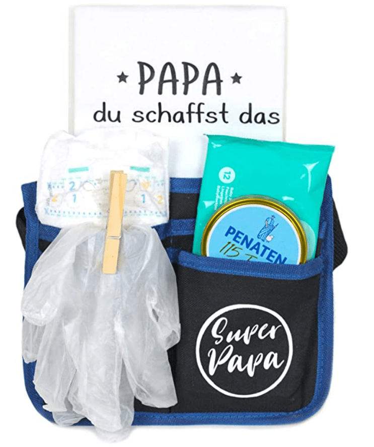 "Papa du schaffst das" survival kit