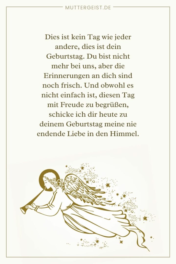 Geburtstagsgrüße In Den Himmel Oma