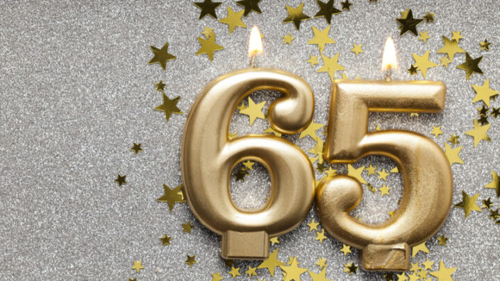 Glückwünsche zum 65. Geburtstag – Guten Rutsch in die neue Ära