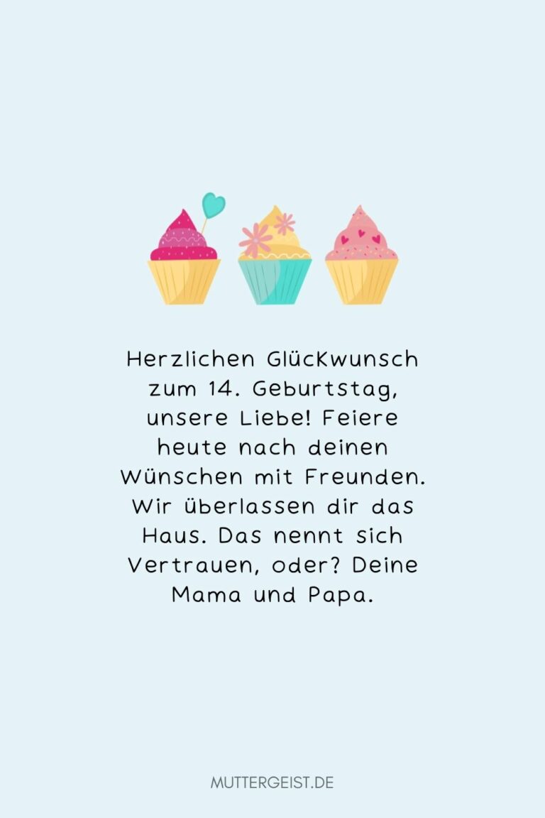 Geburtstagswünsche 14 Jahre Coole und lässige Sprüche und Reime