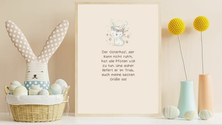 Ostern-Sprüche – Beliebte und originelle Wünsche und Grüße