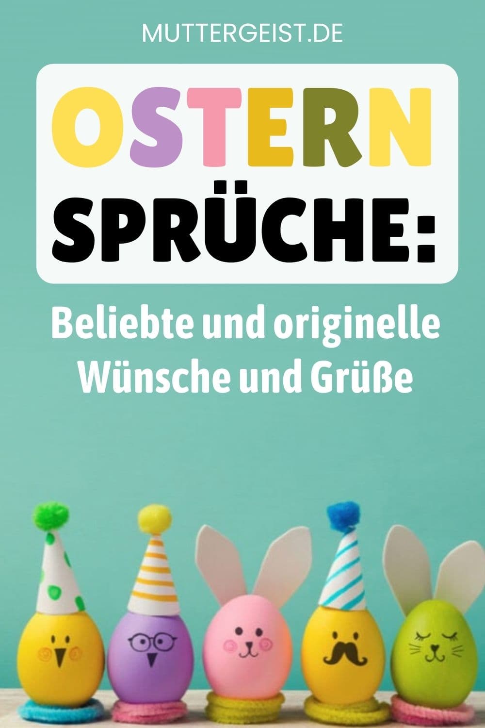 Ostern-Sprüche – Beliebte und originelle Wünsche und Grüße Pinterest