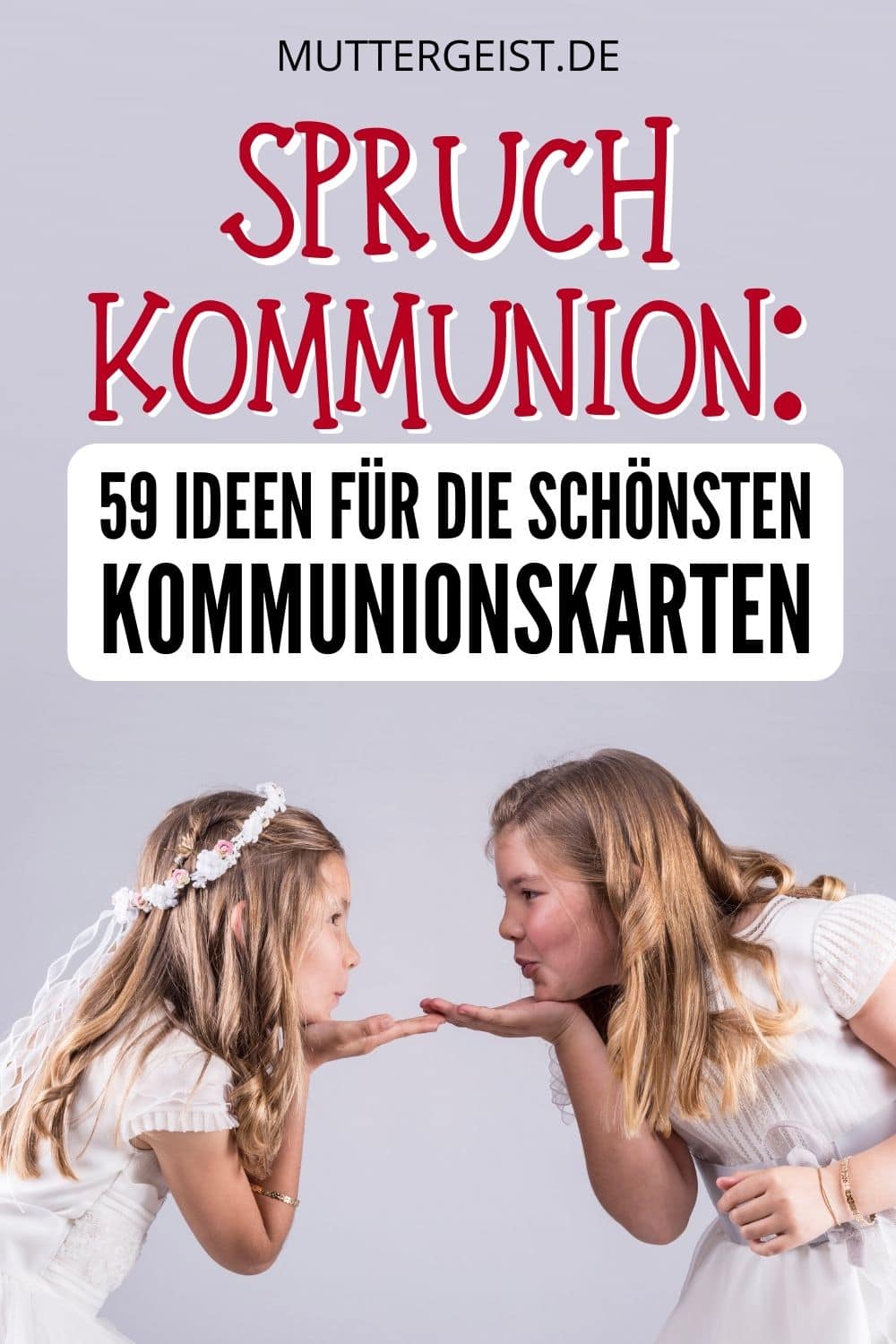 Spruch Kommunion – 59 Ideen für die schönsten Kommunionskarten Pinterest