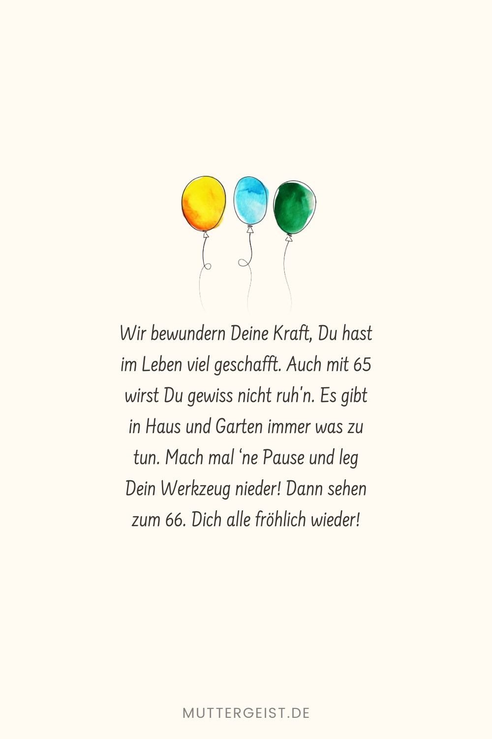 Unsere besten Favoriten - Entdecken Sie hier die 65 jahre geburtstag Ihren Wünschen entsprechend