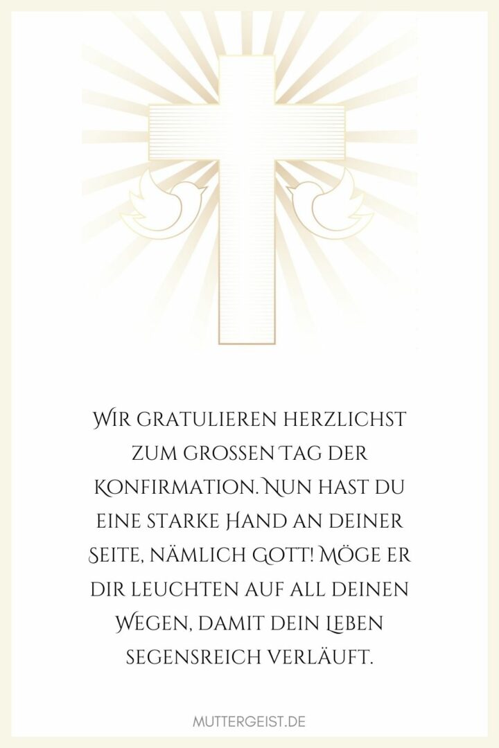 Sprüche zur Konfirmation Besondere Worte für die Konfirmationskarte
