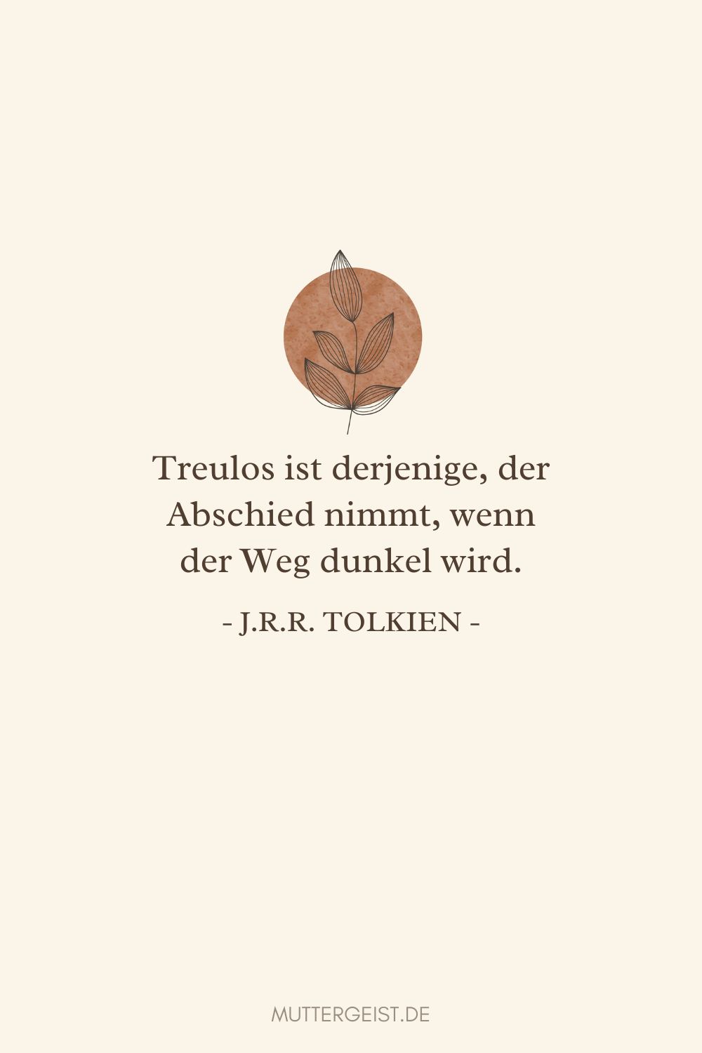 Zitat von JRR Tolkien über falsche Loyalität 