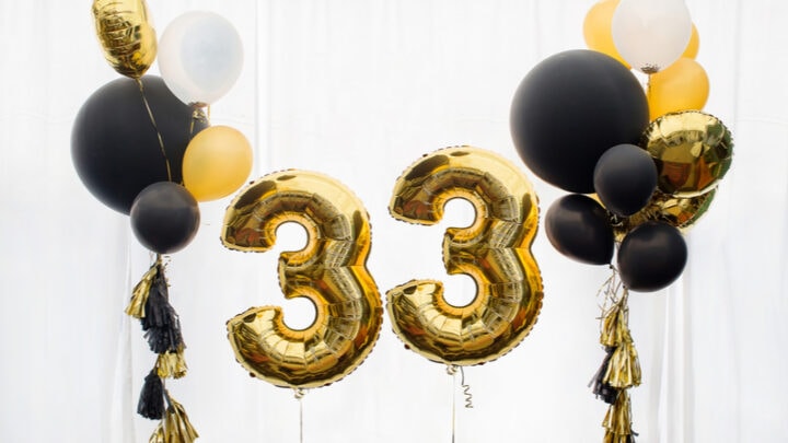 33. Geburtstag – Spruch zum besonderen Ehrentag