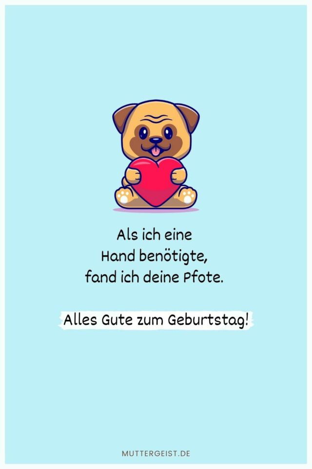 Geburtstagswünsche Hund Für Hundefreunde und ihre Vierbeiner