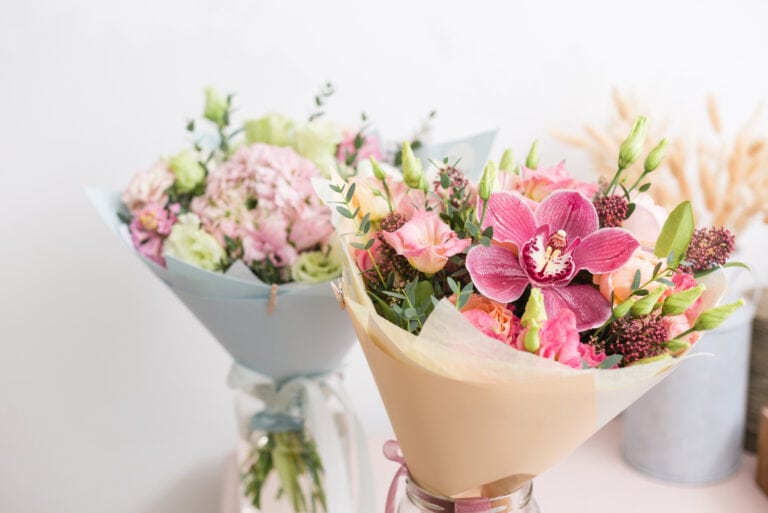 Strauß bunter Blumen