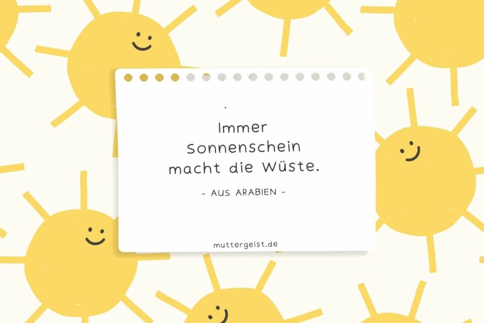 39 SonnenscheinSprüche für deine Lieblingsmenschen