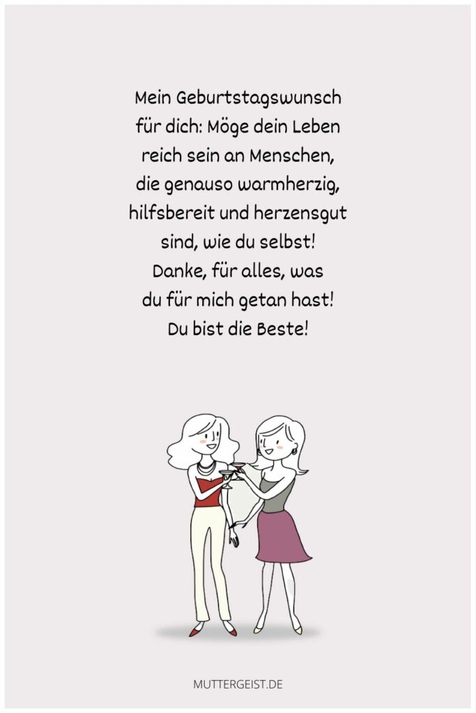 Geburtstagswünsche beste Freundin Spezielle Gratulation für deine Besti